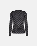 Bluse "logo" | Polyester | Sort -Hype the Detail