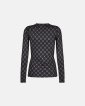Bluse "logo" | Polyester | Sort - Hype the Detail