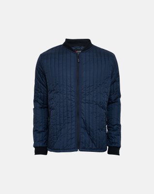 Vatteret jakke | Polyester | Navy -ProActive