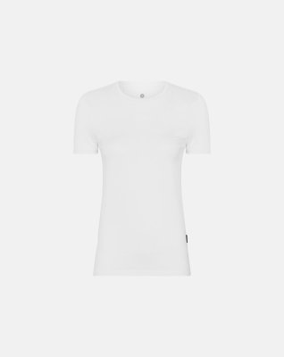 T-shirt o-neck | Bambusviskose | Hvid -JBS of Denmark Women