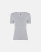 T-shirt v-neck | Bambusviskose | Grå - JBS of Denmark Women