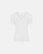 T-shirt v-neck | Bambusviskose | Hvid - JBS of Denmark Women