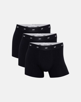 Trunks 3-pak| Bambusviskose | Sort -CR7