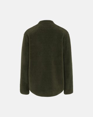 Teddy fleece jakke | 100% polyester | Grøn -ProActive