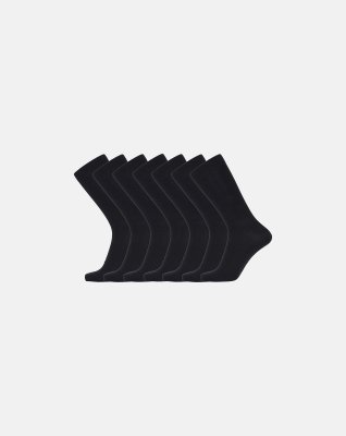 Strømper 7-pak | Bambusviskose | Sort -ProActive