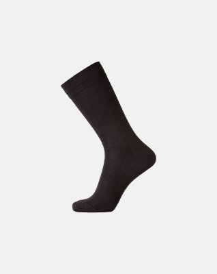 Strømper "no elastic"  | Bambusviskose | Sort -Egtved