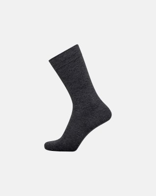 Strømper "no elastic"  | Bambusviskose | Grå -Egtved