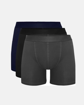 Tights "ekstra længde" 3-pak | Bambusviskose | Multifarvet -Resteröds