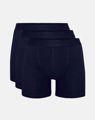 Tights "ekstra længde" 3-pak | Bambusviskose | Navy -Resteröds