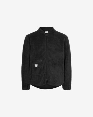 Fleece jakke "original" | 100% recycled polyester | Sort -Resteröds