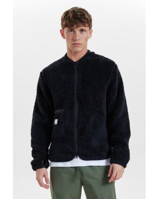 Fleece jakke "original" | 100% recycled polyester | Sort -Resteröds