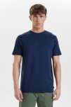 T-shirt o-neck | Bambusviskose | Marine -Resteröds