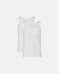 Tanktop 2-pak | Bambusviskose | Hvid -Resteröds