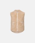 Fleece vest "original" | 100% recycled polyester | Beige -Resteröds