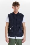 Fleece vest "original" | 100% recycled polyester | Navy -Resteröds