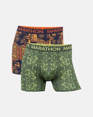 Tights 2-pak | Mikrofiber | Multifarvet -Marathon