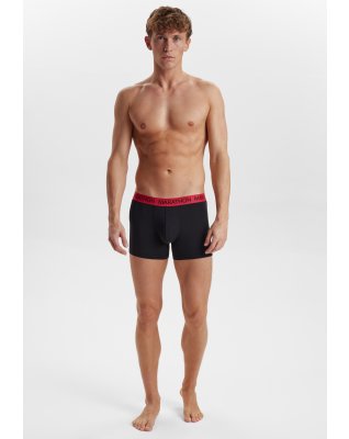 Tights 5-pak | Bambusviskose | Sort med farvet elastik -Marathon