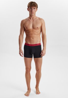 Tights 5-pak | Bambusviskose | Sort med farvet elastik