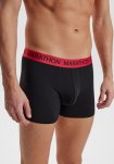 Tights 5-pak | Bambusviskose | Sort med farvet elastik -Marathon