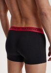 Tights 5-pak | Bambusviskose | Sort med farvet elastik -Marathon