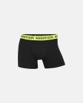 Tights 5-pak | Bambusviskose | Sort med farvet elastik -Marathon