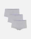Maxi brief 3-pak  |  Bambusviskose | Grå melange -JBS of Denmark Women