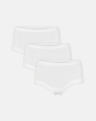 Maxi brief 3-pak  |  Bambusviskose | Hvid -JBS of Denmark Women
