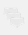 Maxi brief 3-pak  |  Bambusviskose | Hvid -JBS of Denmark Women