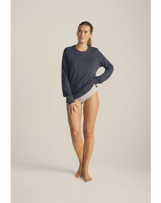 Sweatshirt | Bambusviskose | Mørk grå -JBS of Denmark Women