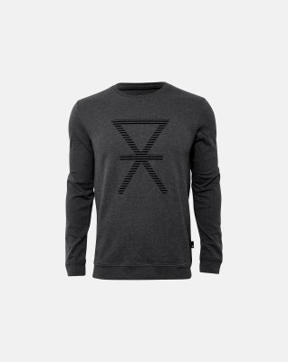 Sweatshirt | Bambusviskose | Mørk grå -JBS of Denmark Men