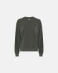 Sweatshirt med logo | Bambusviskose | Grøn - JBS of Denmark Women