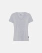 T-shirt v-neck | Bambusviskose | Grå - JBS of Denmark Women