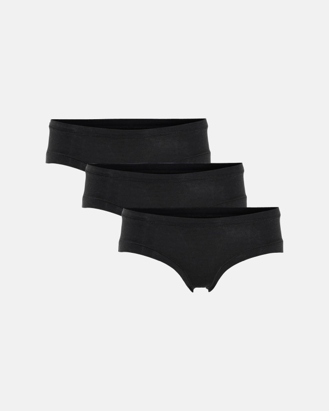 Hipster 3-pak | Bambusviskose | Sort