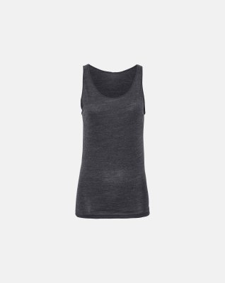 Tanktop | Økologisk uld | Mørk grå -JBS of Denmark Women