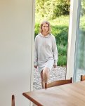Hoodie dress |  Bambusviskose | Lys grå -JBS of Denmark Women