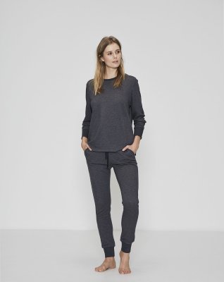 Sweatpants |  Bambusviskose | Mørk grå -JBS of Denmark Women