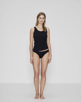 Tanktop | GOTS bomuld | Sort -JBS of Denmark Women