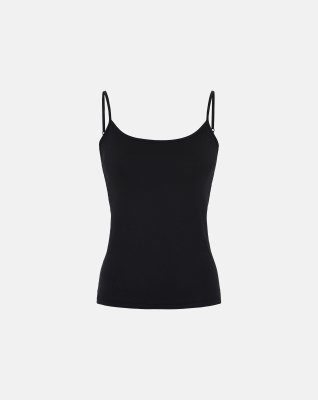 Stroptop | GOTS bomuld | Sort -JBS of Denmark Women