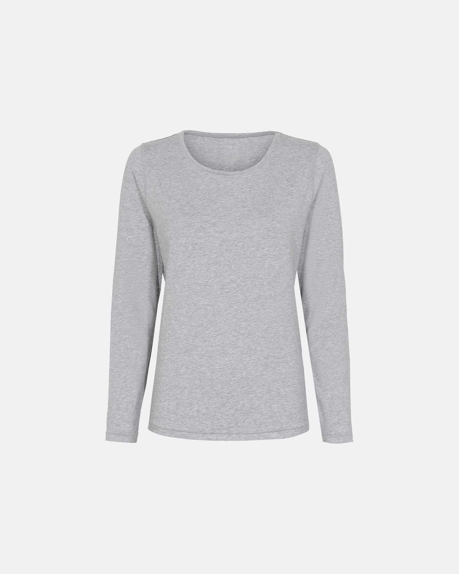 Langærmet t-shirt | Bambusviskose | Lys grå -JBS of Denmark Women