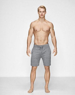 Sweat shorts | Bambusviskose | Lys grå -JBS of Denmark Men