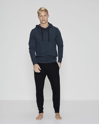 Hoodie | Bambusviskose | Marine -JBS of Denmark Men