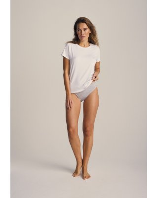 T-shirt |  Bambusviskose | Hvid -JBS of Denmark Women
