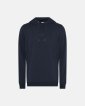 Hoodie med logo | Bambusviskose | navy - JBS of Denmark Men