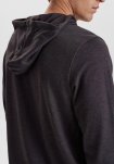 Hoodie med logo | Bambusviskose | Mørk grå -JBS of Denmark Men