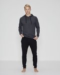 Hoodie | Bambusviskose | Mørk grå -JBS of Denmark Men