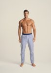 Pyjamasbukser "seersucker" | Økologisk bomuld | Multifarvet -JBS of Denmark Men