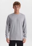 Sweatshirt med logo | Bambusviskose | Lysegrå -JBS of Denmark Men