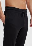 Sweatpants med logo | Bambusviskose | Sort -JBS of Denmark Men