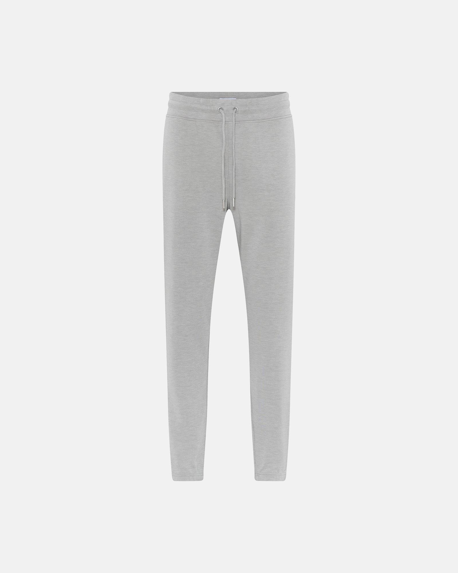 Sweatpants med logo | Bambusviskose | Lys grå -JBS of Denmark Men