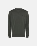 Sweatshirt med logo | Bambusviskose | Grøn -JBS of Denmark Men